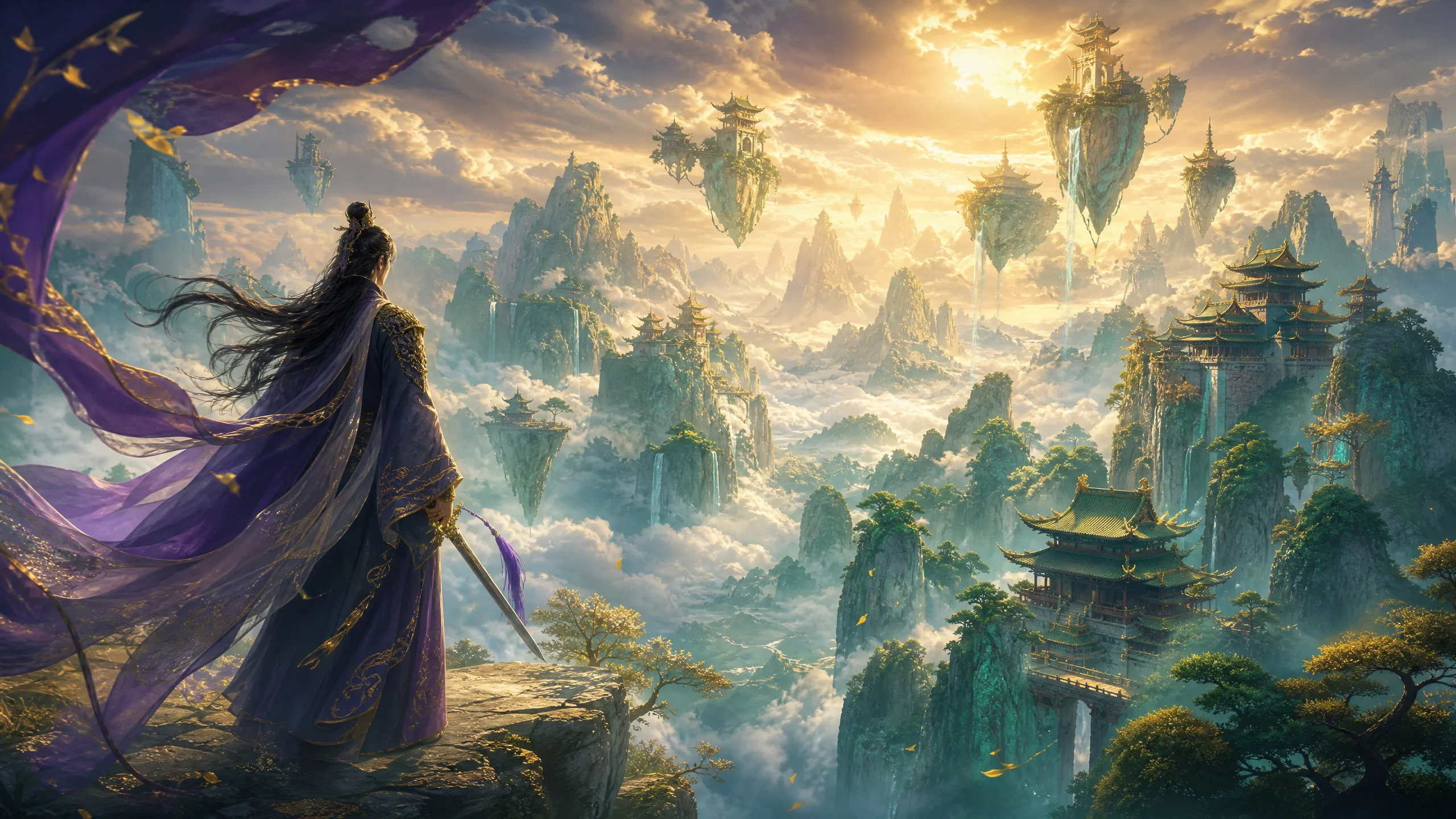 古装奇幻短剧《云端仙途》
